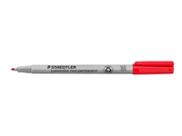 Een Viltstift Staedtler Lumocolor 315 non permanent M rood koop je bij Sysdicom BV