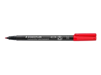 Een Viltstift Staedtler Lumocolor 317 permanent M rood koop je bij Sysdicom BV