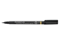 Een Viltstift Staedtler Lumocolor 319 special permanent F zwart koop je bij economaat.be