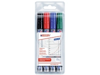 Een Viltstift edding 250 whiteboard rond 1.5-3mm assorti etui à 4 stuks koop je bij Sysdicom BV