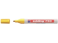 Een Viltstift edding 750 lakmarker rond 2-4mm geel koop je bij Sysdicom BV