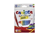 Een Viltstiften Carioca Magic set à 10 stuks assorti koop je bij Company Supplies