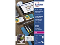 Een Visitekaart Avery C32026-10 2-zijdig 85x54mm 270gr 100 stuks koop je bij Sysdicom BV