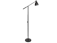 Een Vloerlamp MAUL Finja excl. LED lamp hg 138cm arm 30cm zwart koop je bij Sysdicom BV