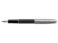 Een Vulpen Parker Sonnet Essential black lacquer CT medium koop je bij Company Supplies