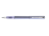 Een Vulpen Parker Vector XL silver blue medium koop je bij Company Supplies