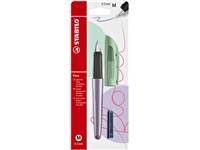 Een Vulpen STABILO Flow cosmetic medium fresh lavender blister à 1 stuk koop je bij Company Supplies