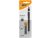 Een Vulpotlood Bic Criterium HB 0.5mm inclusief 12 stiften zwart blister à 1 stuk koop je bij Sysdicom BV