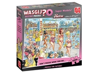 Een Wasgij Retro Destiny 9 - Super Models! 1000 st koop je bij economaat.be