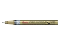 Een viltstift Pentel MFP10 rond 0.7mm goud koop je bij Sysdicom BV