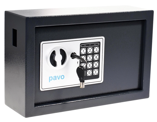 Een Sleutelkast Pavo high security 20 haken 205x347x147mm koop je bij VHK Kantoorartikelen