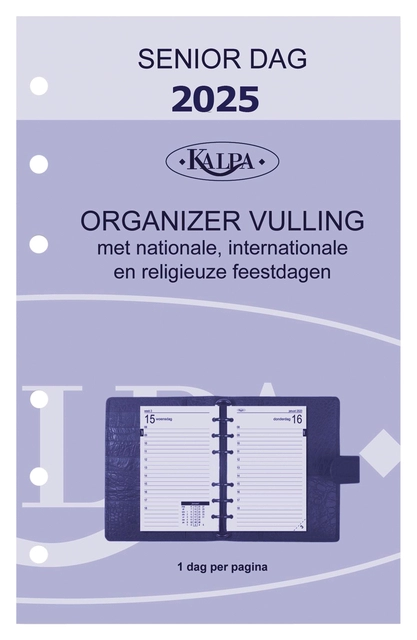 Een Agendavulling 2025 Kalpa Senior 1dag/1pagina koop je bij Hoekmankantoorartikelen.nl