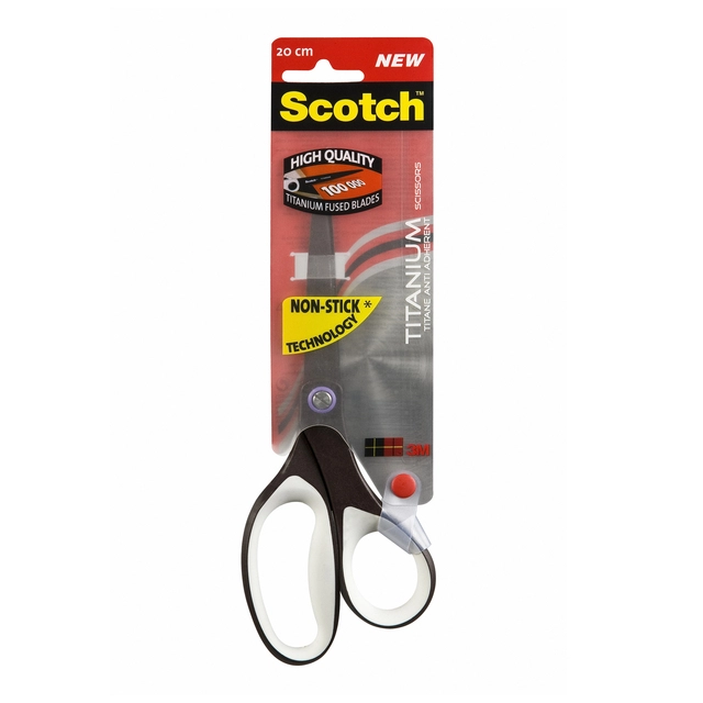 Een Schaar Scotch 20cm titanium blister koop je bij VHK Kantoorartikelen