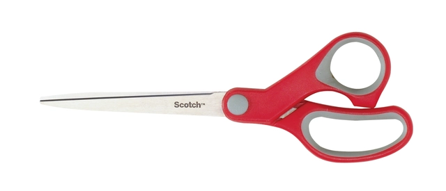 Een Schaar Scotch 18cm comfort rood blister koop je bij Hoekmankantoorartikelen.nl