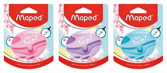 Een Puntenslijper Maped Galactic pastel assorti koop je bij VHK Kantoorartikelen