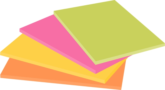 Een Memoblok Post-it 6445 Super Sticky 152x101mm assorti 4 stuks koop je bij Hoekmankantoorartikelen.nl