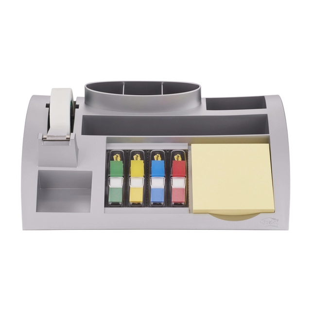 Een Bureau organiser Post-it C50 zilvergrijs incl inhoud koop je bij Hoekmankantoorartikelen.nl