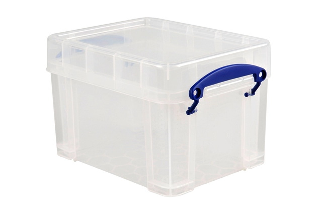 Een Opbergbox Really Useful 3 liter 245x180x160mm koop je bij VHK Kantoorartikelen