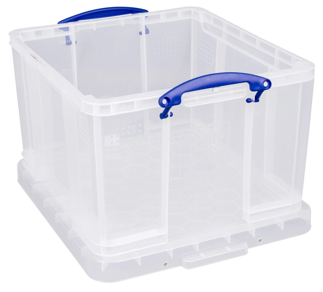 Een Opbergbox Really Useful 42 liter 520x440x310mm koop je bij VHK Kantoorartikelen