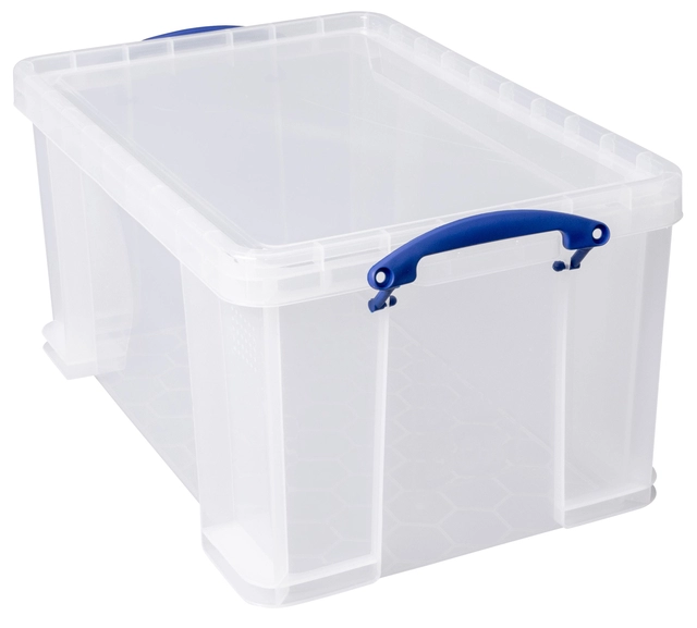 Een Opbergbox Really Useful 48 liter 600x400x315mm koop je bij VHK Kantoorartikelen