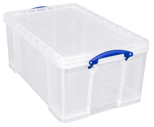 Een Opbergbox Really Useful 64 liter 710x440x310mm koop je bij VHK Kantoorartikelen