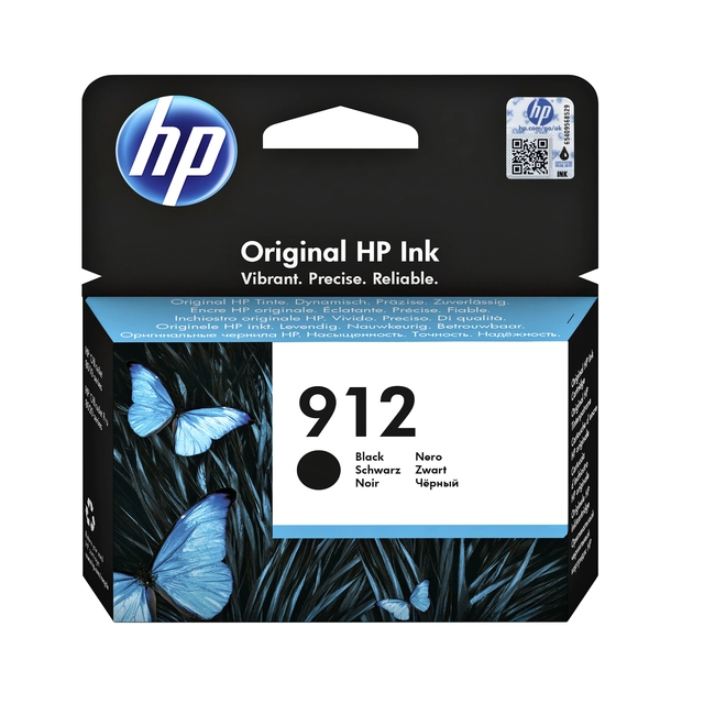 Een Inktcartridge HP 3YL80AE 912 zwart koop je bij VHK Kantoorartikelen