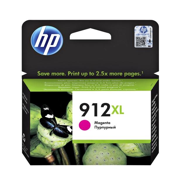 Een Inktcartridge HP 3YL82AE 912XL rood koop je bij VHK Kantoorartikelen