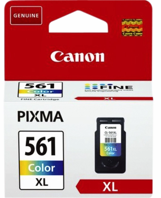 Een Inktcartridge Canon CL-561XL kleur koop je bij VHK Kantoorartikelen