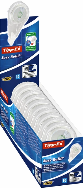 Een Correctierollervulling Tipp-ex easy refill 5mmx14m koop je bij VHK Kantoorartikelen