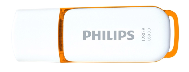 Een USB-stick 3.0 Philips Snow Edition Sunrise Orange 128GB koop je bij VHK Kantoorartikelen