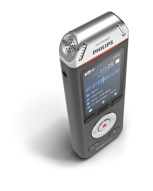 Een Digital voice recorder Philips DVT 2110 voor interviews koop je bij VHK Kantoorartikelen