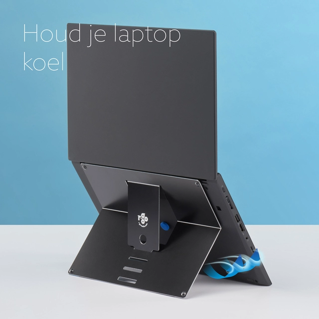 Een Laptopstandaard R-Go Riser Attachable koop je bij VHK Kantoorartikelen