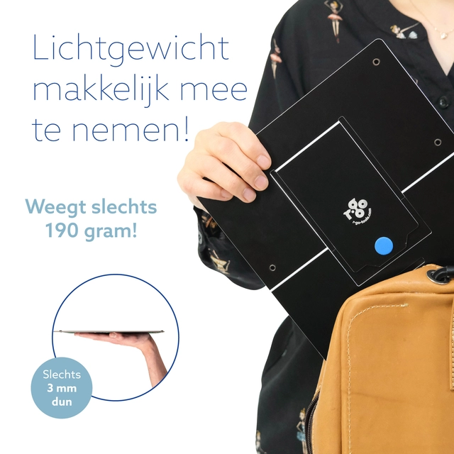 Een Laptopstandaard R-Go Riser Flexible koop je bij Hoekmankantoorartikelen.nl