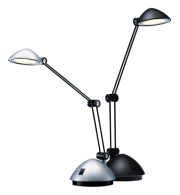 Een Bureaulamp Hansa led Space zwart koop je bij VHK Kantoorartikelen