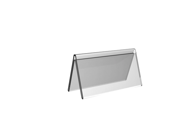 Een Tafelnaambord Europel V-standaard 150mmx70mm acryl koop je bij VHK Kantoorartikelen