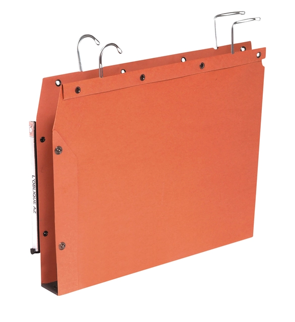 Een Hangmap Elba TUB folio U-bodem 30mm oranje koop je bij VHK Kantoorartikelen