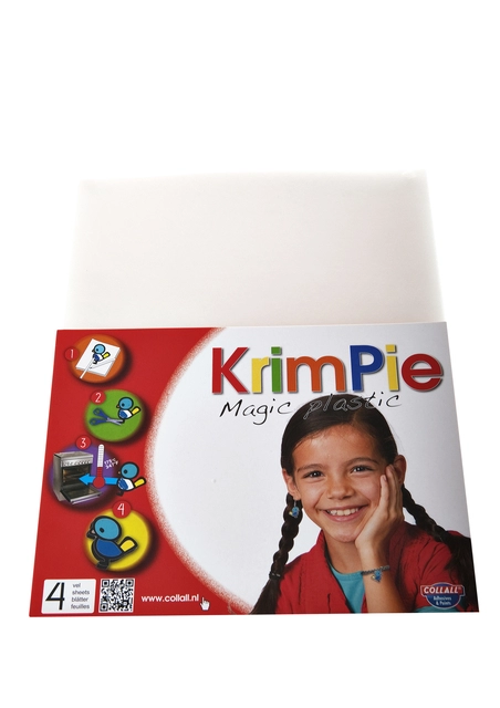 Een Krimpievel Collall Magic Plastic transparant set à 4 vel koop je bij Hoekmankantoorartikelen.nl