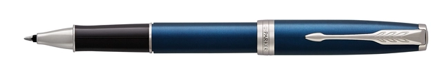 Een Rollerpen Parker Sonnet blue lacquer PT fijn koop je bij VHK Kantoorartikelen