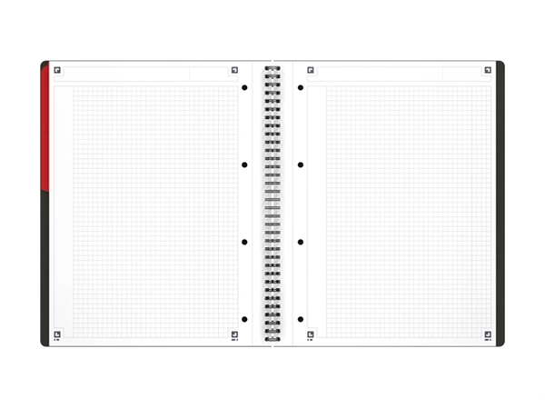 Een Spiraalblok Oxford International Activebook A4+ ruit 5mm koop je bij Continu Kantoor