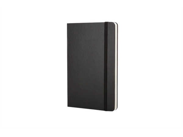 Een Notitieboek Moleskine pocket 90x140mm blanco hard cover zwart koop je bij Continu Kantoor