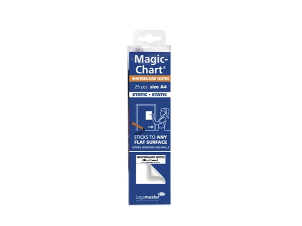 Een Magic-chart notes Legamaster whiteboard 20x30cm wit 25 vel koop je bij Continu Kantoor