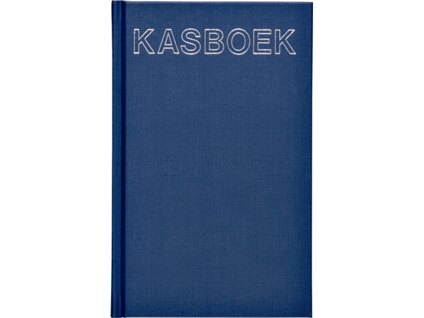 Een Kasboek 103x165mm 192blz 1 kolom blauw koop je bij VHK Kantoorartikelen