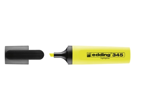 Een Markeerstift edding 345 2-5mm geel koop je bij VHK Kantoorartikelen