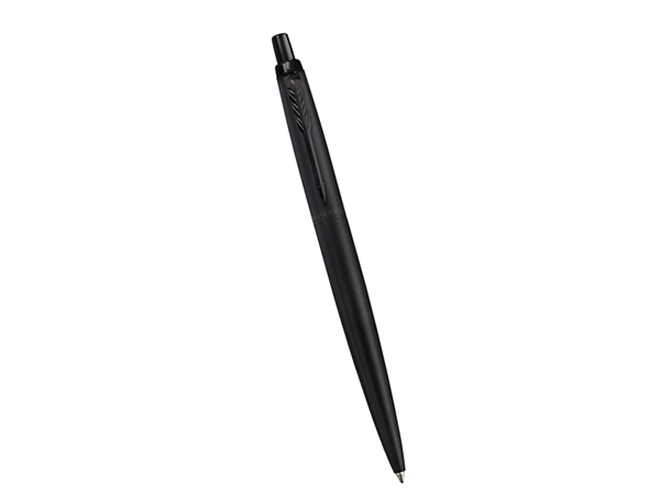 Een Balpen Parker Jotter XL Monochrome black medium blister à 1 stuk koop je bij Continu Kantoor