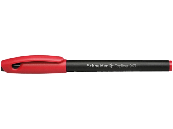 Een Fineliner Schneider 967 0.4mm rood koop je bij Continu Kantoor