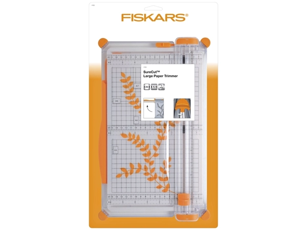 Een Rolsnijmachine Fiskars draagbaar 30cm A4 koop je bij VHK Kantoorartikelen