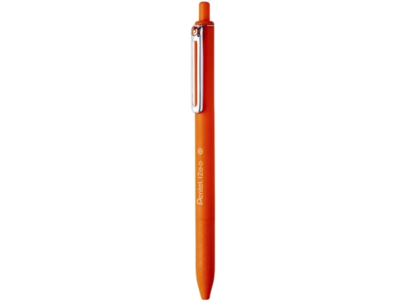 Een Balpen Pentel BX470 iZee medium oranje koop je bij VHK Kantoorartikelen