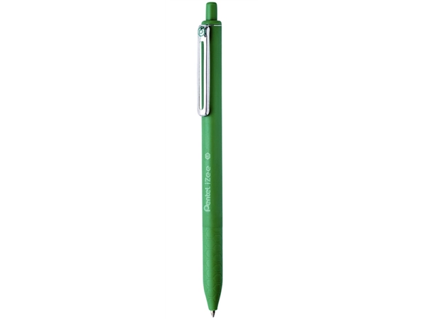 Een Balpen Pentel BX470 iZee medium groen koop je bij VHK Kantoorartikelen