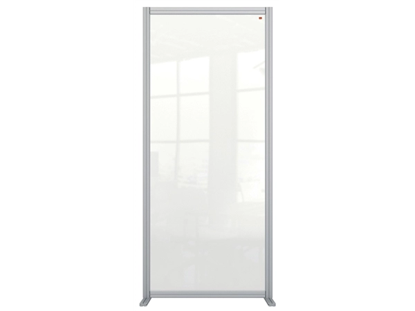 Een Scheidingswand Nobo Modulaire transparant acryl 800x1800mm koop je bij VHK Kantoorartikelen