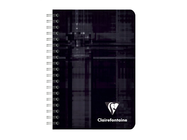 Een Notitieboek Clairefontaine A7+ 95x140 ruit 5x5 100blz 90gr assorti koop je bij Continu Kantoor